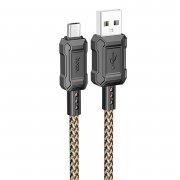 Кабель Hoco X94 Leader (USB - micro USB) (золотистый)