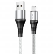 Кабель Hoco X50 Excellent для Apple (USB - lightning) (серый)