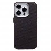 Чехол-накладка - SM028 SafeMag Carbon для Apple iPhone 15 Pro (234708) (черная) — 1