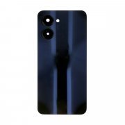Задняя крышка для Realme C33 (черная) премиум — 2