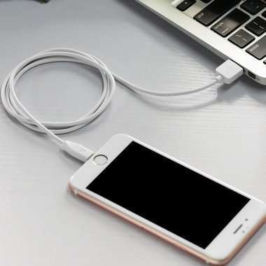 Кабель Hoco X1 для Apple (USB - Lightning) белый (2 метра) &mdash; 2