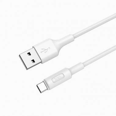 Кабель HOCO X25 (USB - Type-C) белый — 4