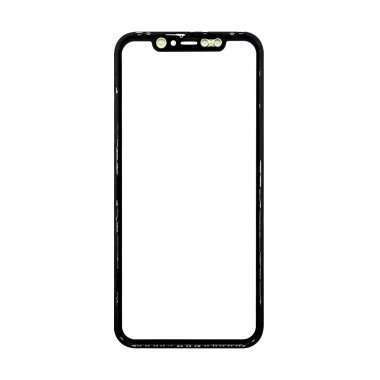 Стекло для Apple iPhone 11 с рамкой и пленкой OCA (черное) — 3