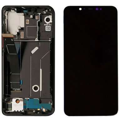 Дисплейный модуль с тачскрином для Xiaomi Mi 8 (черный) — 1