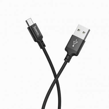 Кабель HOCO X14 (USB - micro-USB) черный — 7