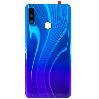 Задняя крышка для Huawei Honor 20 Lite (синяя) Премиум — 1