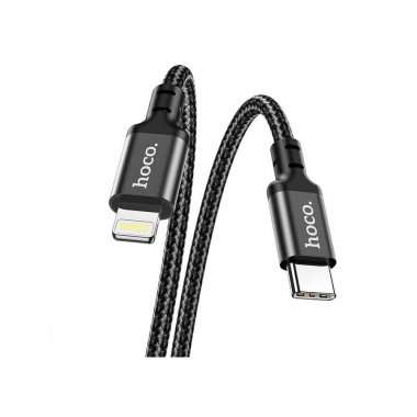 Кабель Hoco X14 (Type-C - Lightning) черный &mdash; 1