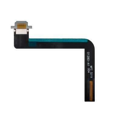 Шлейф для Apple iPad 10.2 2021 на разъем зарядки (белый) — 2