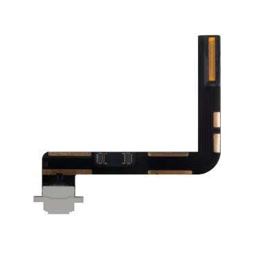 Шлейф для Apple iPad 10.2 2021 на разъем зарядки (белый) — 1