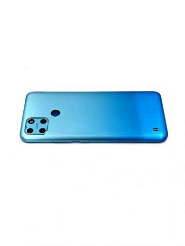 Задняя крышка для Realme C25Y (синяя) — 2