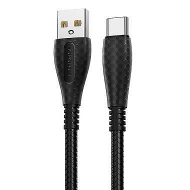 Кабель Borofone BX38 Cool (USB - Type-C) (черный) — 5