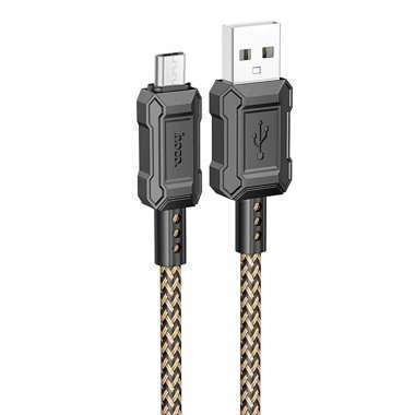 Кабель Hoco X94 Leader (USB - micro USB) (золотистый) — 1