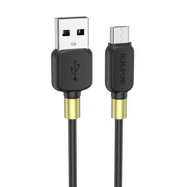 Кабель Borofone BX59 (USB - micro USB) (черный) — 1