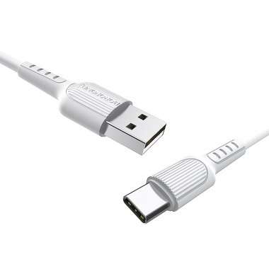 Кабель Borofone BX16 Easy (USB - Type C) 100см (белый) — 4