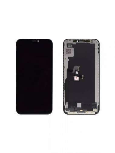 Дисплей с тачскрином для Apple iPhone XS (черный) (OLED) (AAA)