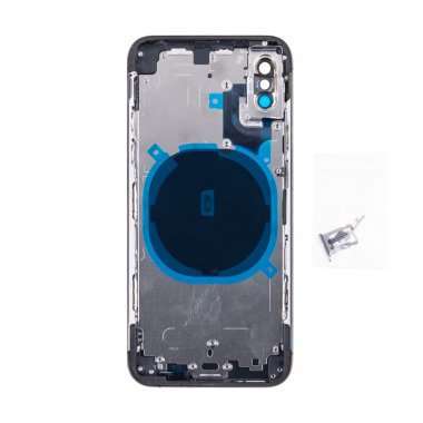 Корпус для Apple iPhone XS (серый) премиум — 1