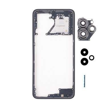 Средняя часть для Xiaomi Redmi 12 4G (черный) &mdash; 1