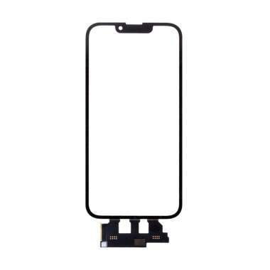 Стекло с тачскрином в рамке для Apple iPhone 13 в сборе с OCA пленкой (черное) &mdash; 2