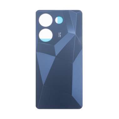 Задняя крышка для Tecno Camon 20 (черная) Премиум &mdash; 2