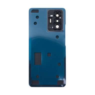 Задняя крышка для Xiaomi 11T Pro (голубая) Премиум — 1