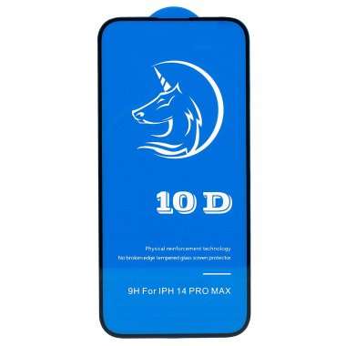 Защитное стекло Activ 3D для Apple iPhone 14 Pro Max (черное) — 1