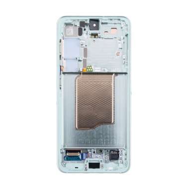 Дисплейный модуль с тачскрином для Samsung Galaxy S25 (S931B) (зеленый) &mdash; 1
